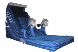 262599237 286022973449976 243891343172701278 n removebg preview 1644890743 21FT' DOLPHIN WAVE WATER SLIDE