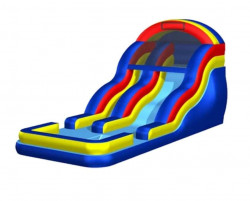 18' Rainbow Water Slide